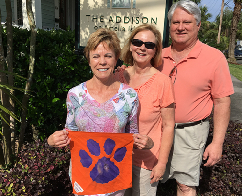 Florida: Lisa Goodrich West '79 and Chuck '79 and Jackie Nye '79 Paterno